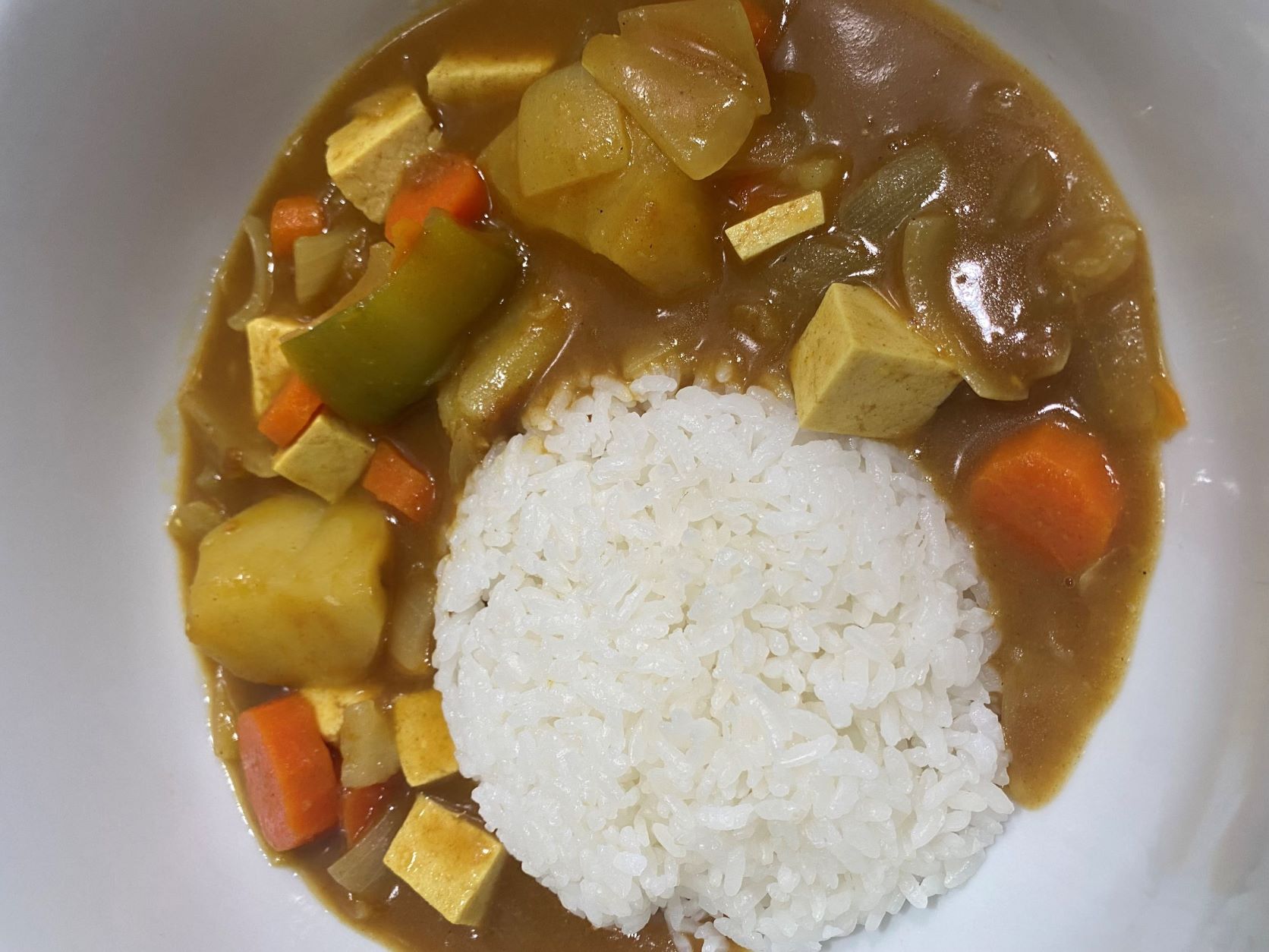 Japanese Curry served with rice